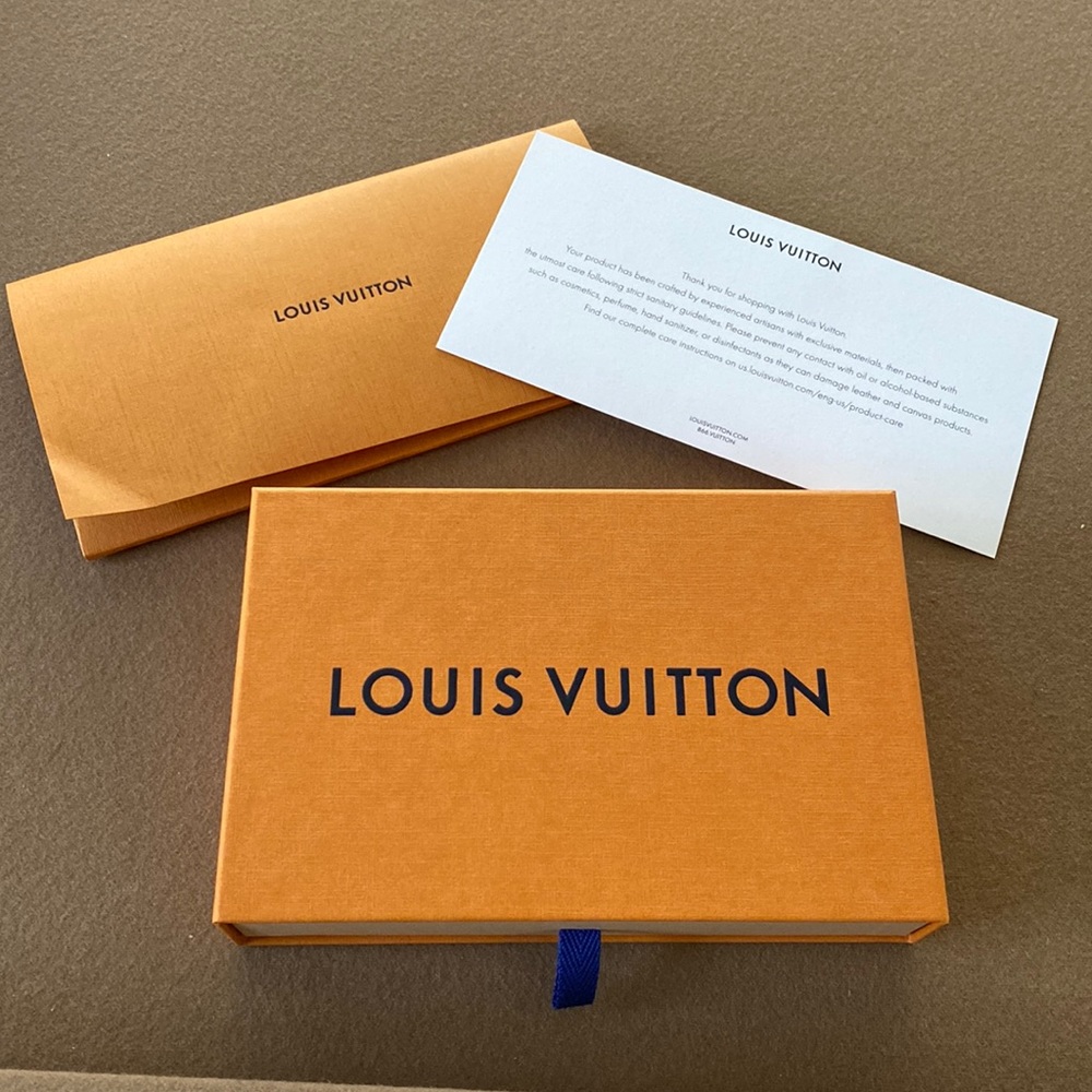 Louis Vuitton wallet box